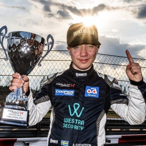 Alex Gustavsson Silver Crosscar Junior RallyX Nordic